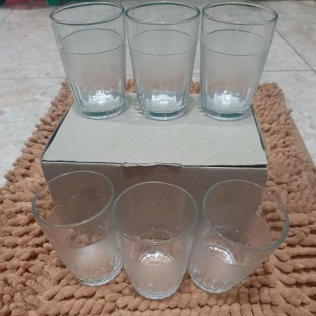 GELAS KACA 2 LUSIN BENING