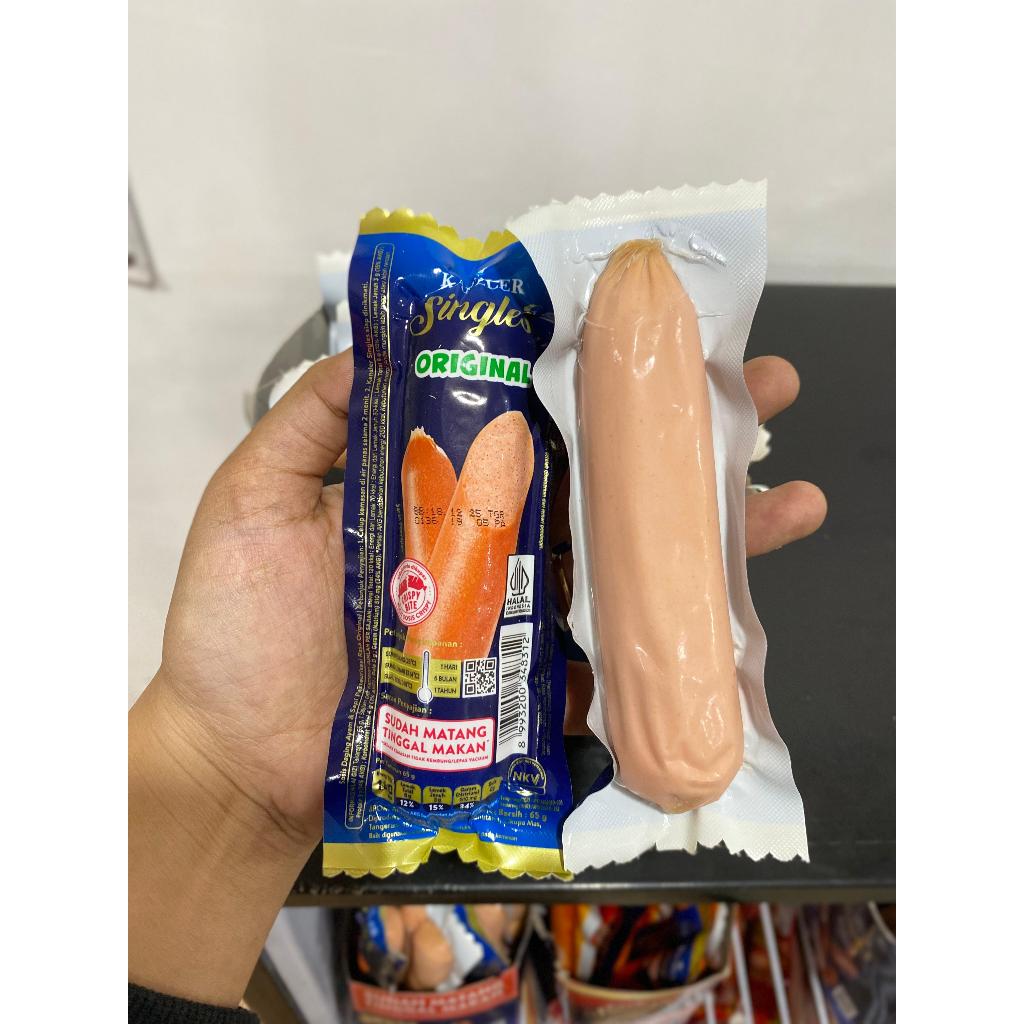 

KANZLER SINGLES ORI / SOSIS SINGLE SATUAN / AYU PUTRI FROZEN FOOD
