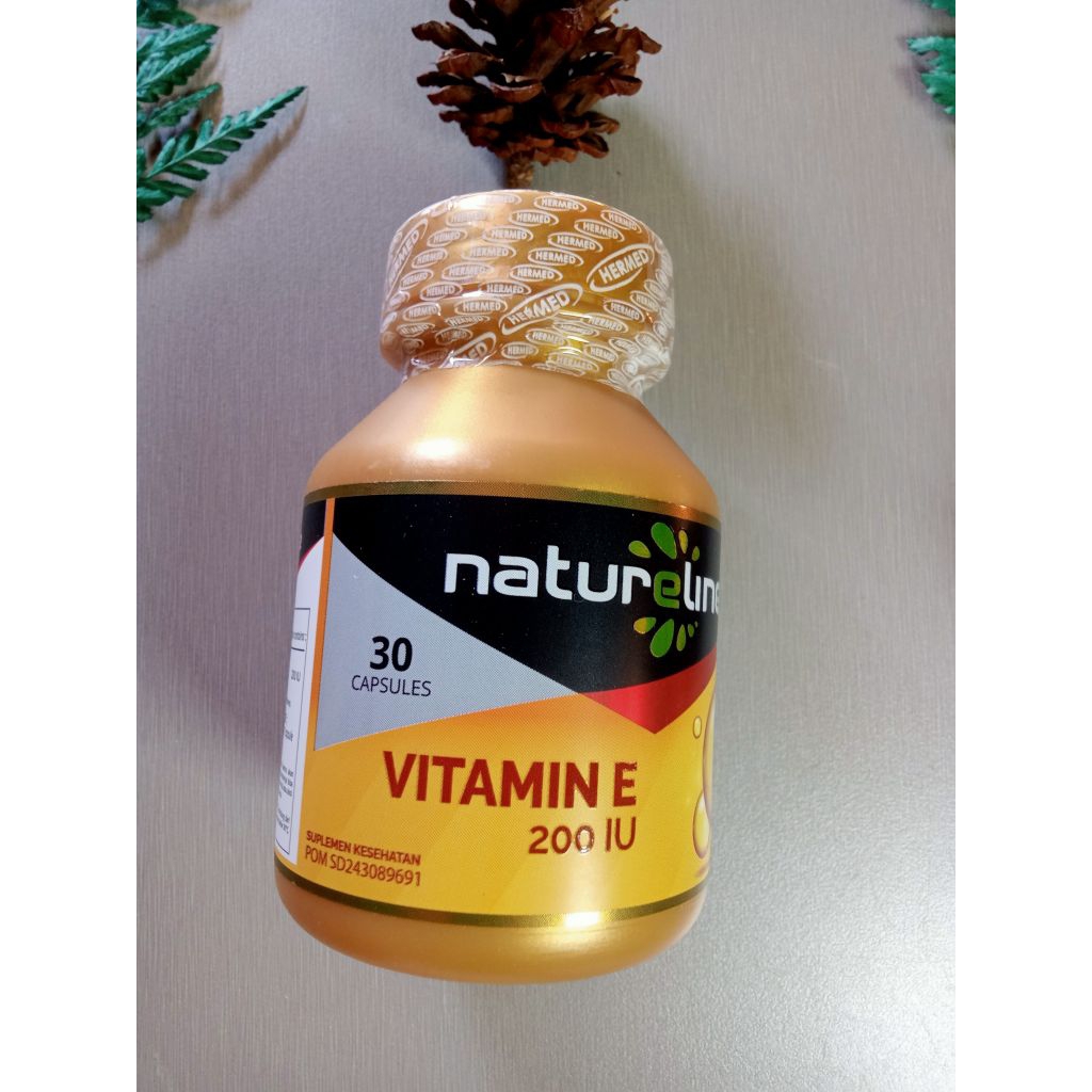 Natureline vitamin E 200 IU vitamin e untuk kulit vitamin untuk promil vitamin untuk e untuk kesubur