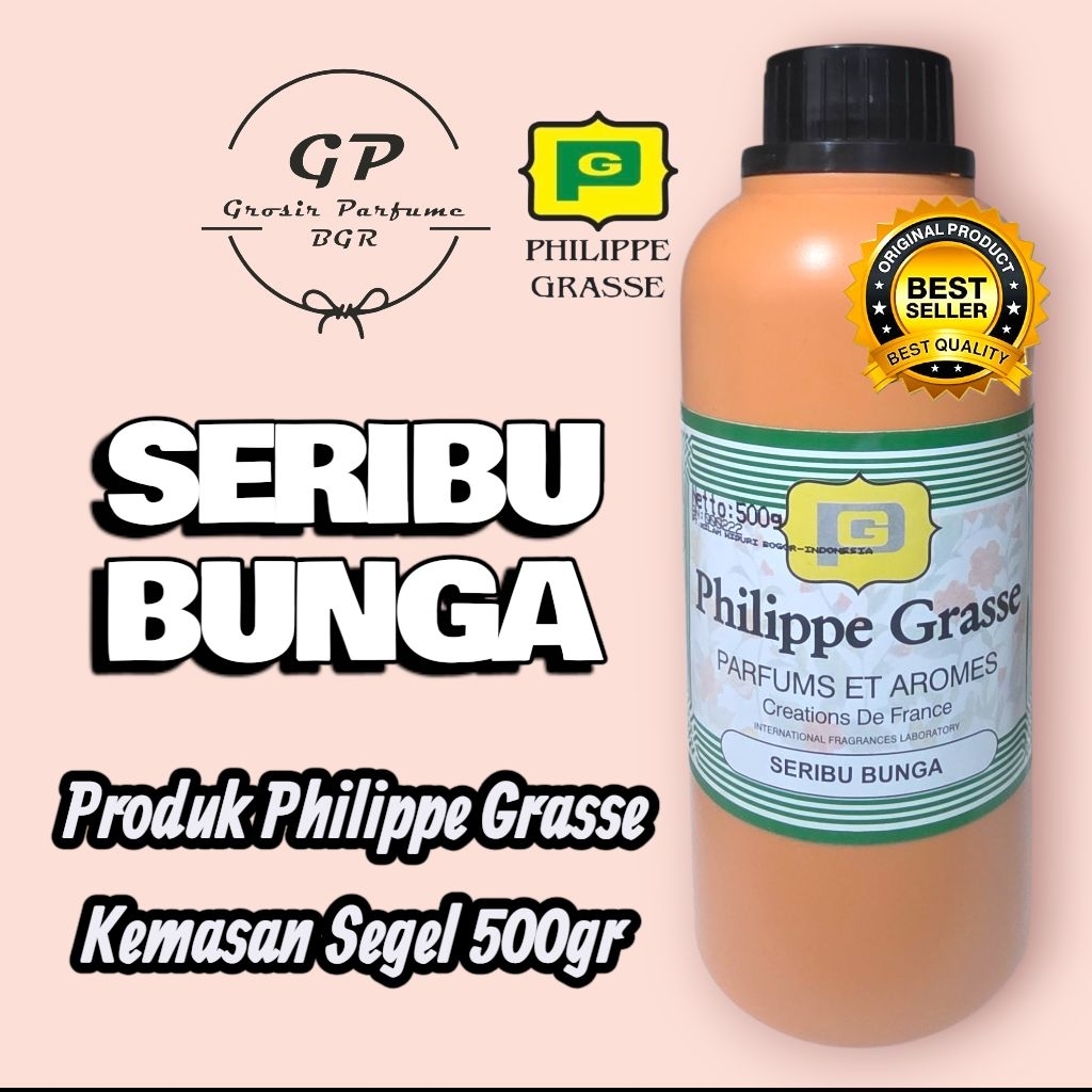 SERIBU BUNGA PHILIPPE GRASSE SEGEL 500gr