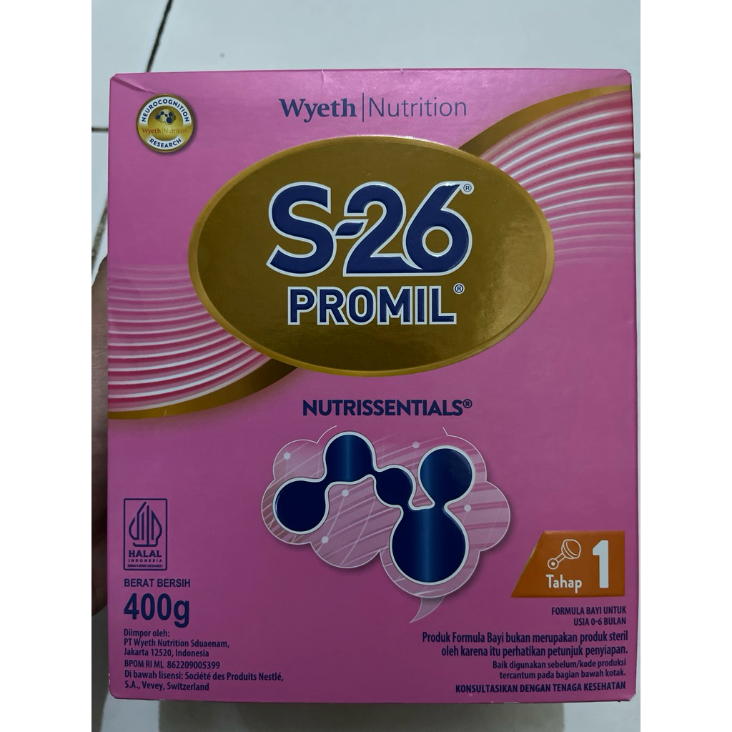 Susu S-26 Wyeth Nutrition usia 0-6 bulan