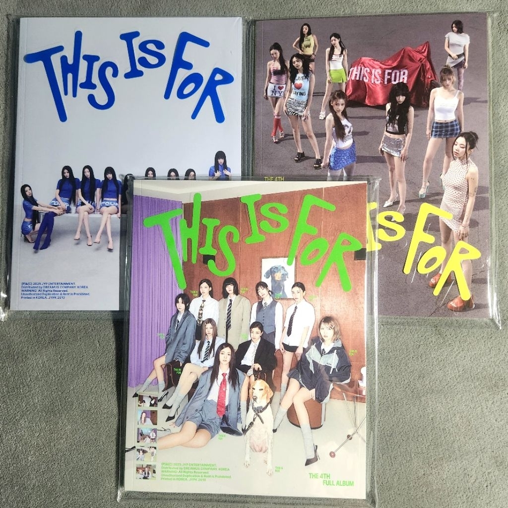 (+ POSTER/ NOT) TWICE Album Only - TEN : The Story Goes On This is For /Guess My Strategy / With You