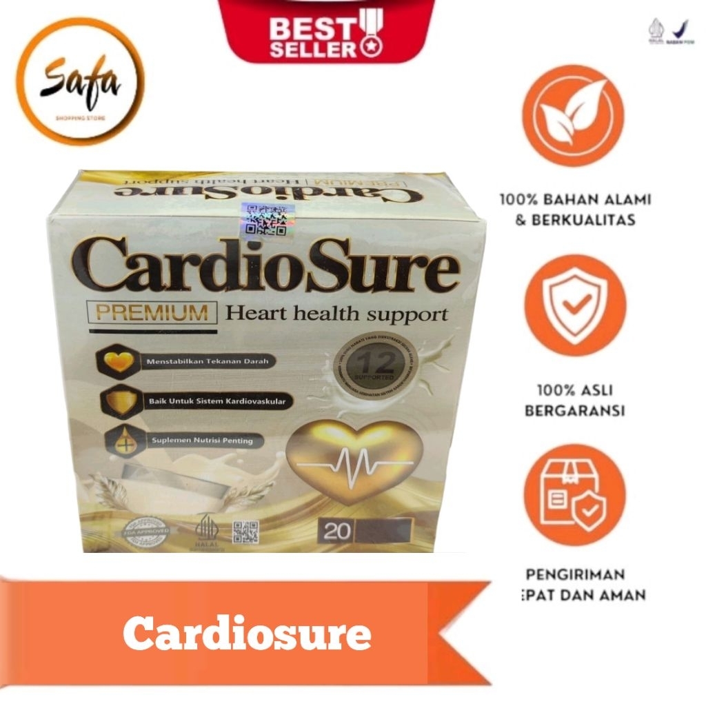 

CARDIOSURE MILK SUSU ASLI OBAT HIPERTENSISTRUK JANTAUNG KOLESTROL ASAM URAT