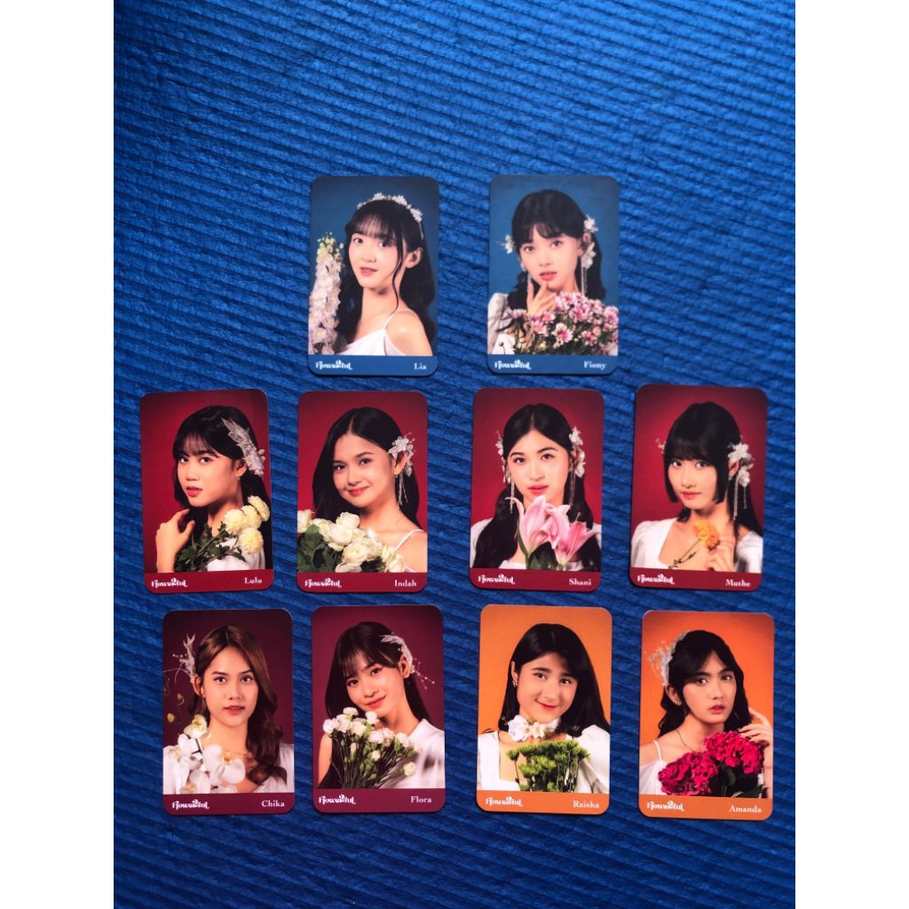 PHOTOCARD OFFICIAL JKT48 FLOWERFUL ANNIVERSARY JKT48 12TH SURABAYA