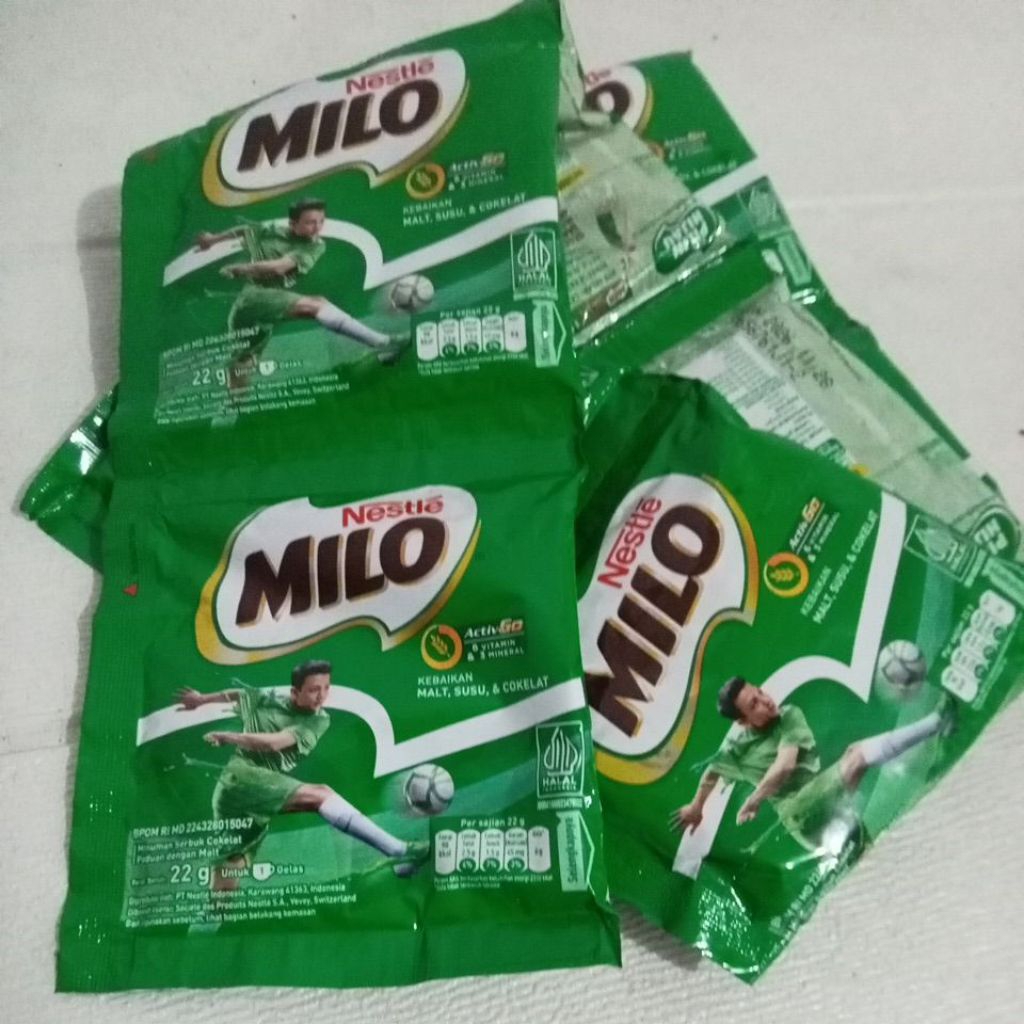 

(Grosir) MILO 1 RENCENG ISI 10 SACHET