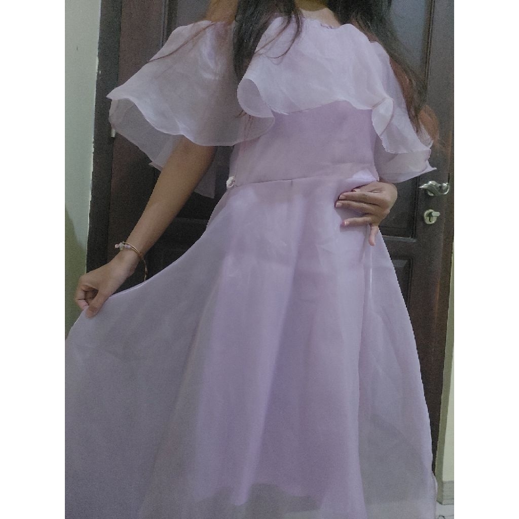 Preloved Party Dress warna lilac