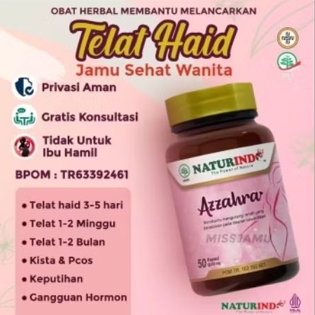 Obat Telat Datang Bulan Manjakani Pelancaran Haid Pelancar Lancar Terlambat Jamu Nyeri Kewanitaan Me