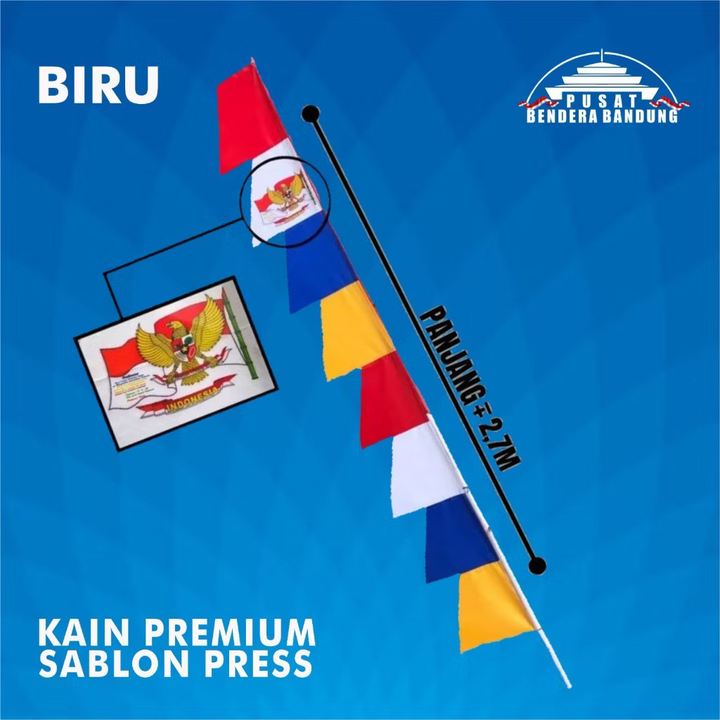 HABISIN STOK Umbul umbul 17 Agustus