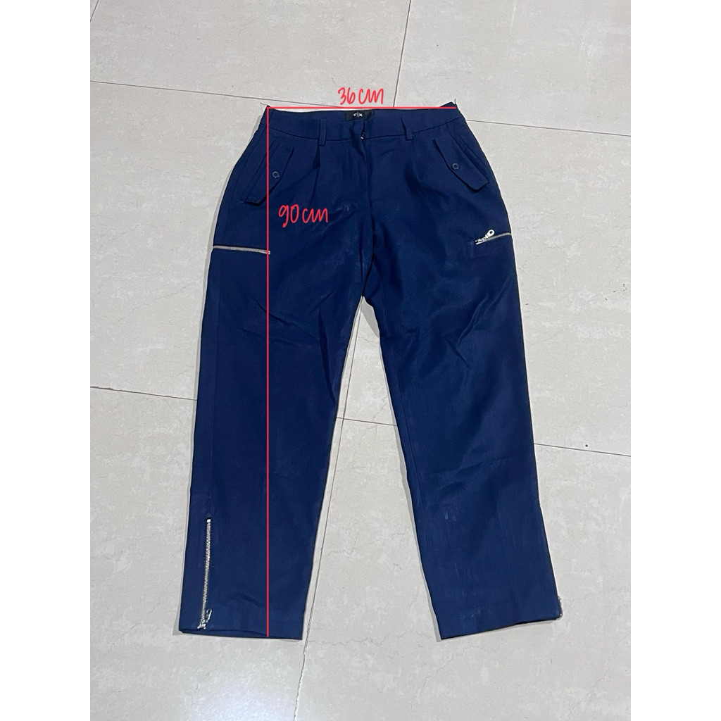 PRELOVED Celana Kantor Navy The Executive, SIZEM