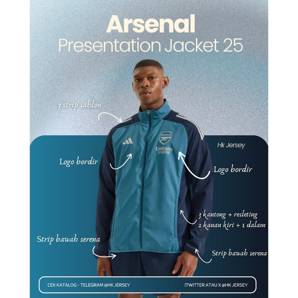 ARSNL PRESENTATION JACKET 2025