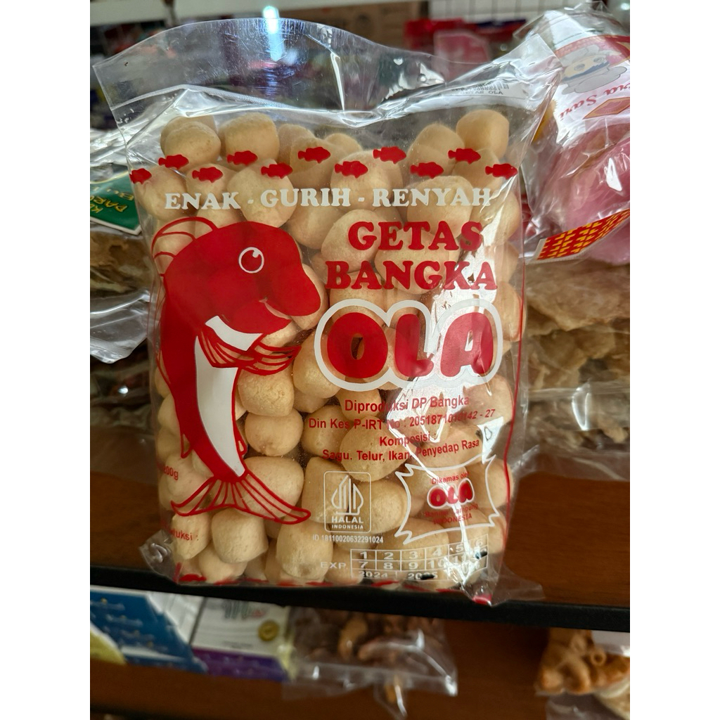 

OLA Getas Bangka Renyah dan Gurih -+ 200 Gram