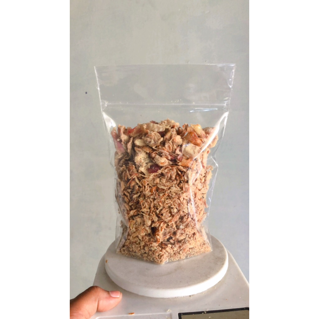 

brambang goreng 1 kilogram original tanpa campuran ubi/singkong grade c