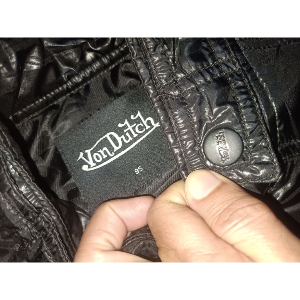 Jaket Von Dutch Puffer Original