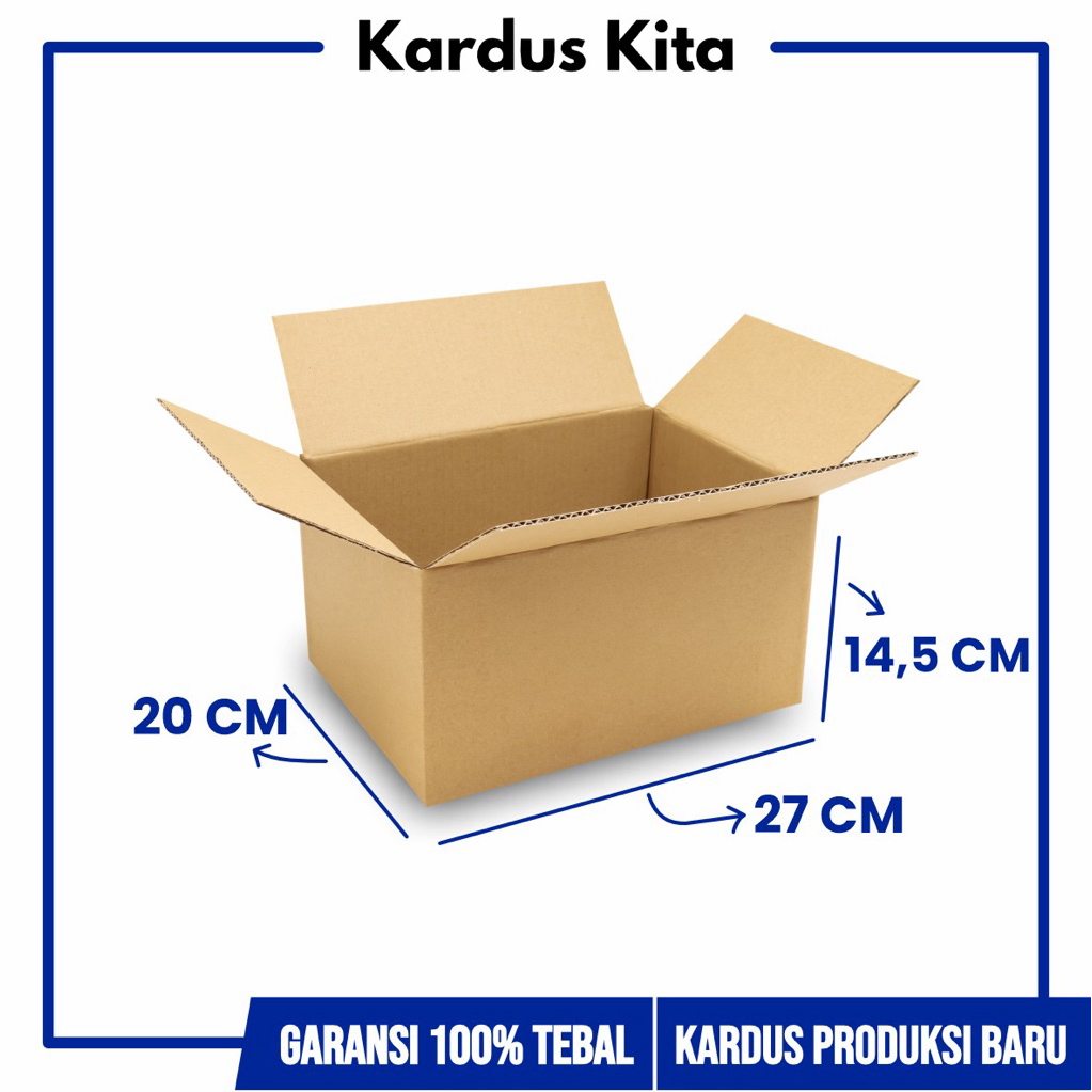 

KARDUS BOX PACKING UKURAN 13 x 8 x 8cm TEBAL BERKUALITAS PABRIK ORIGINAL CEPAT BERSIH