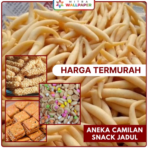 

Ready Camilan Snack Jadul Malkist Wijen Stik Bawang Renyah Keut Jari Bunga Gem Kue Bidaran Keju