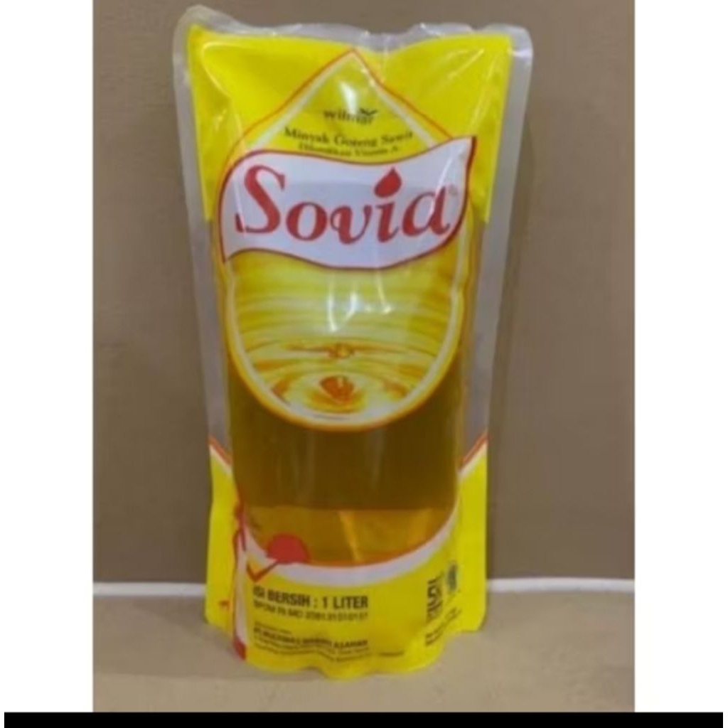 

Minyak sovia 1 liter 1 dus isi 12