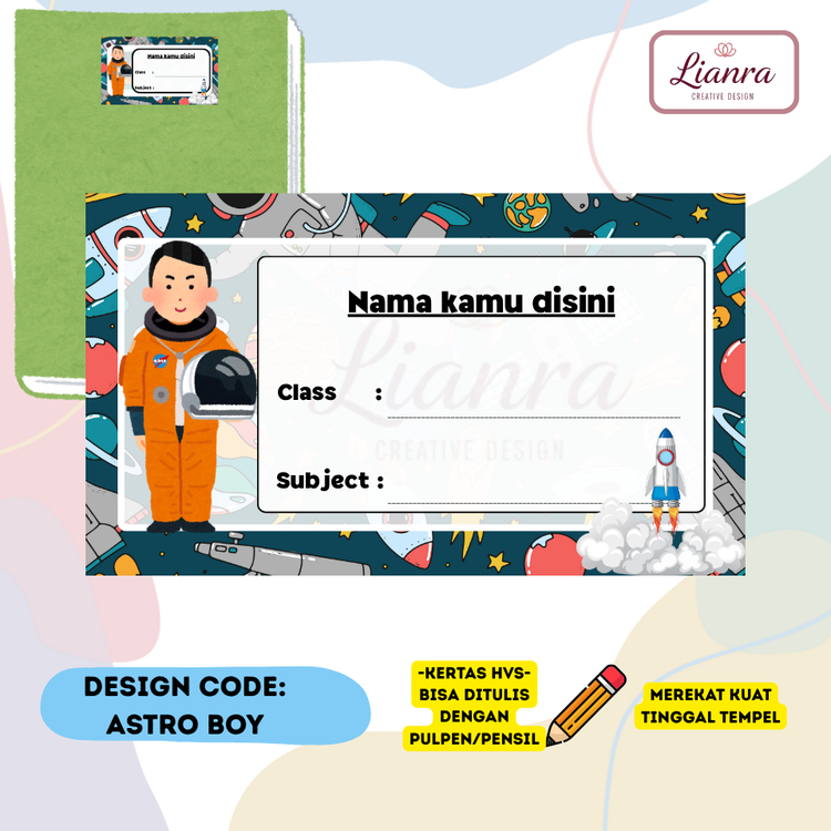 

Stiker Label Buku / Label Nama Buku Sekolah / Stiker Nama Buku / Stiker Custom Nama