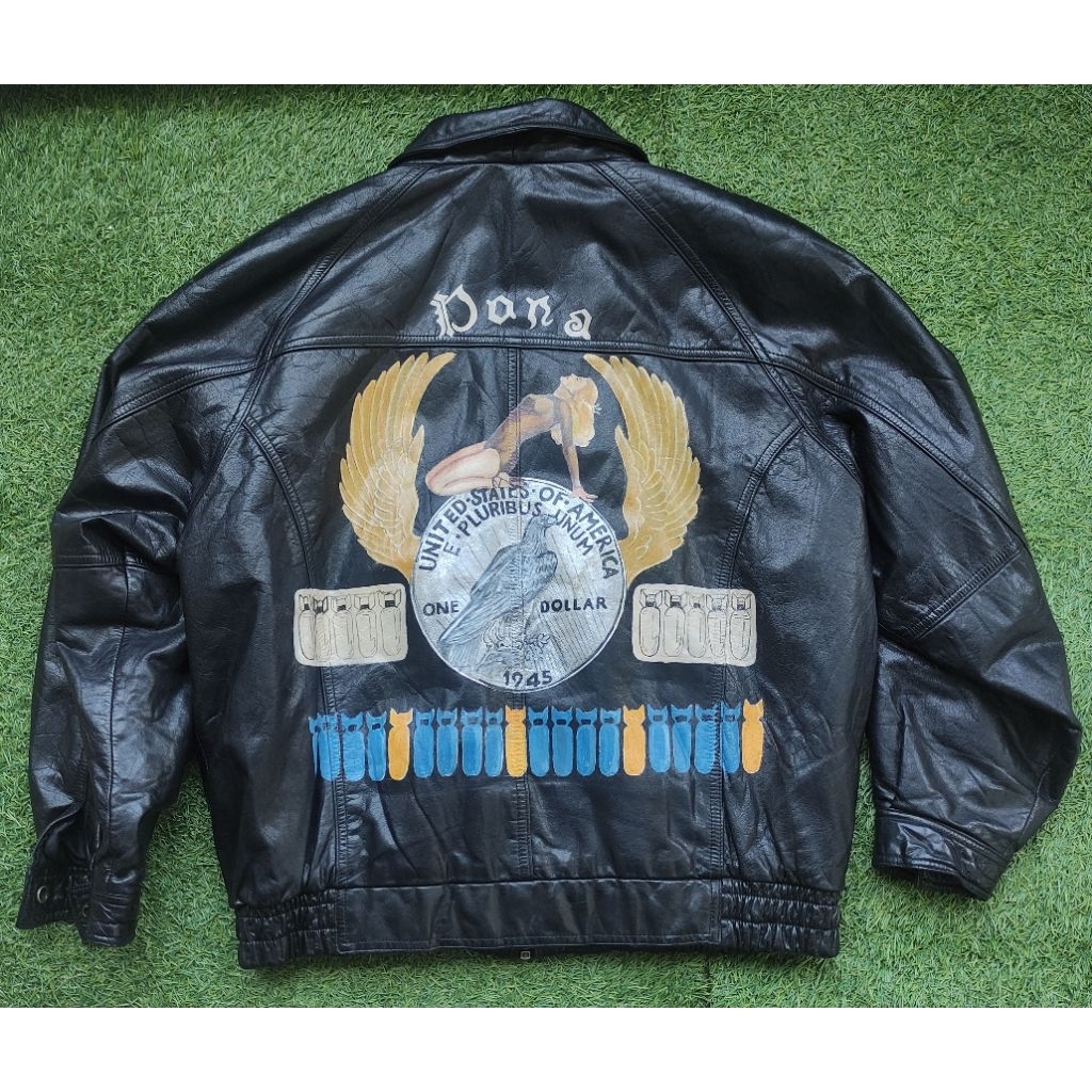 jaket kulit type A2 bomber flying "dona " toys McCoy leather jacket