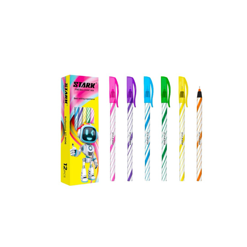 

Pulpen Lilin/Pulpen Ulir Stark 1 Pcs Tinta Hitam