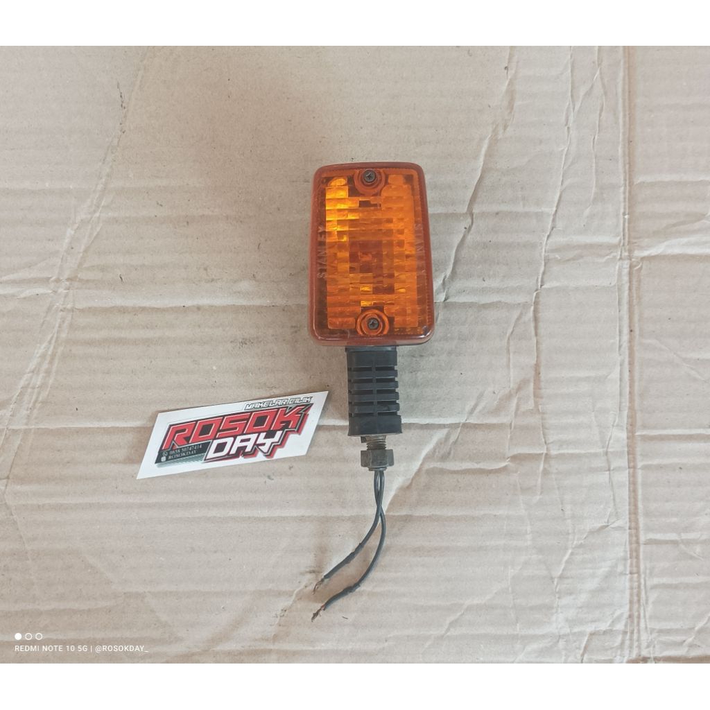 Sein Riting Kotak GL100 Original Lampu Sein Riting Reteng Honda GL100 GL125 Win Win100 Original Lepa