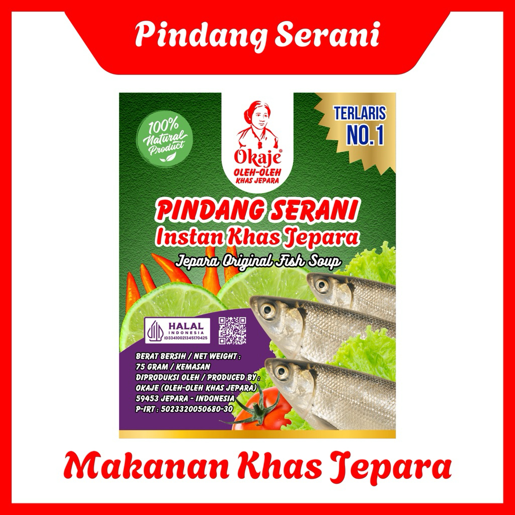 

OKAJE Pindang Serani Instan Khas Jepara | Oleh Oleh Khas Jepara