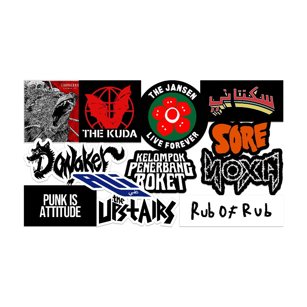 

Mix 2 - Stiker Satuan | Sticker Vinyl | Stiker Helm | Stiker Tumbler | Stiker Laptop | Stiker Glossy