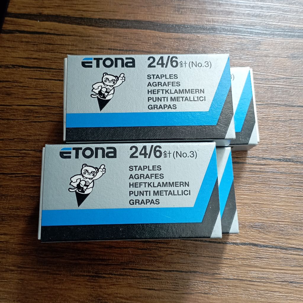 

Staples Etona 24/6 No.3 Isi Stapler Murah
