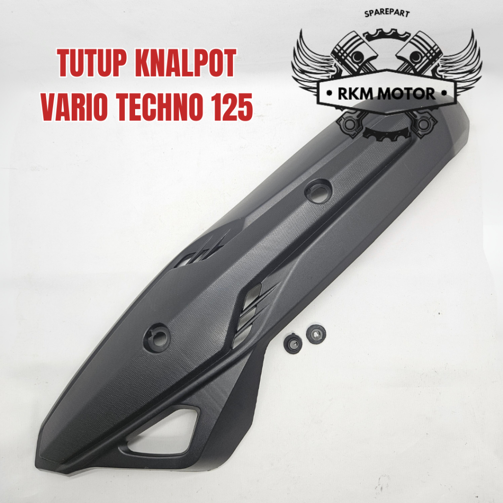 TUTUP KNALPOT VARIO TECHNO 125 INJEEC/VARIO TECHNO 125 OLD/ VARIO TECHNO 125 OLD