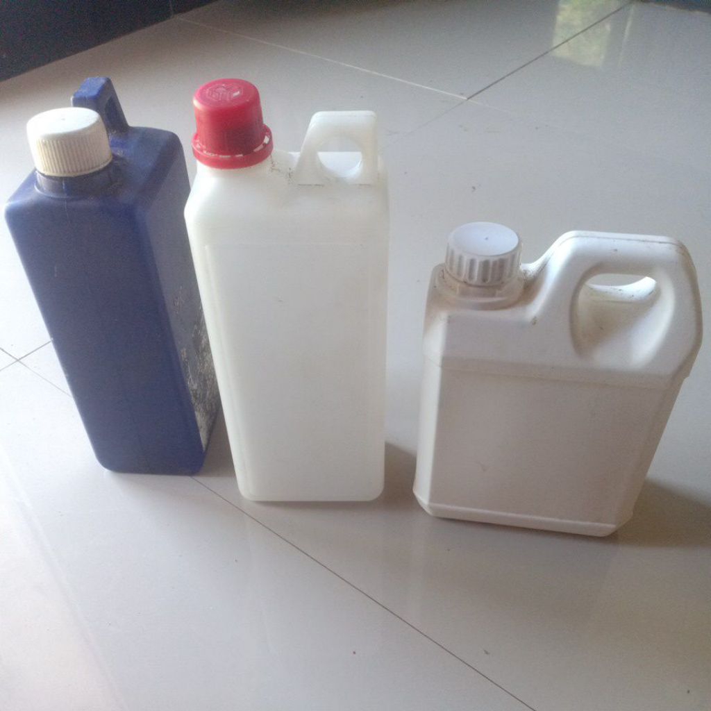 botol plastik kotak tebal ukuran 1 liter