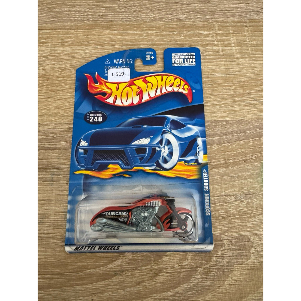 scorchin scooter hot wheels 2001 duncans