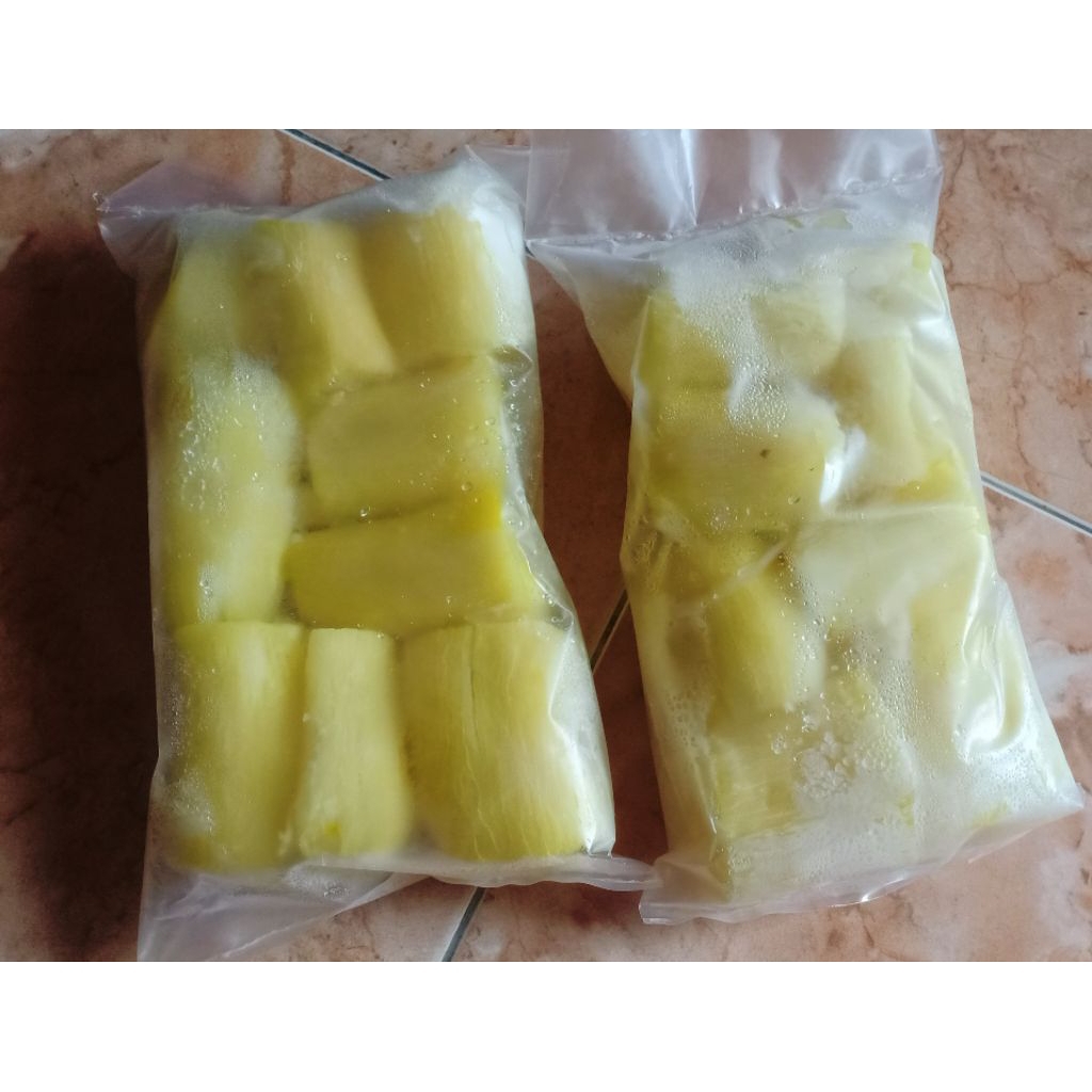 

Singkong Frozen Premium 400gr plus sambal