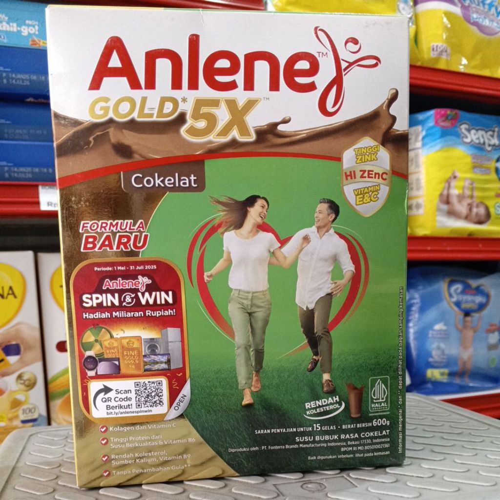

Anlene gold cokelat 600gr