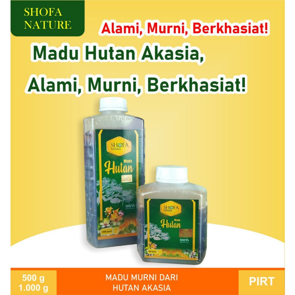 

isi 500 gram Madu Murni Shofa Nature Untuk Daya Tahan Tubuh