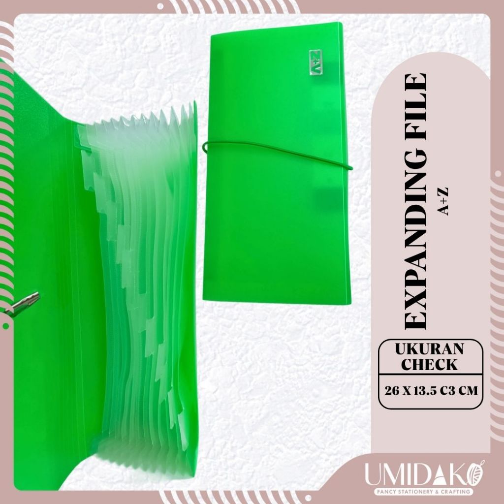 

[UMIDAKO] EXPANDING FILE CHECK A+Z / MAP HARMONI CEK AZ-4202