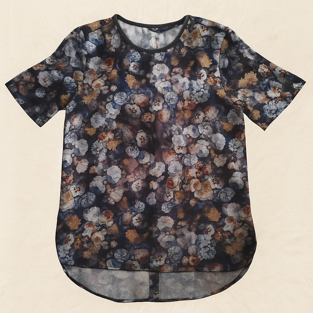 PRELOVED BLOUSE MOTIF / BAJU MOTIF BUNGA BLOUSE BUNGA