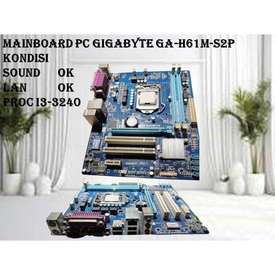 MAINBOARD PC GIGABYTE GA-H61M-S2P