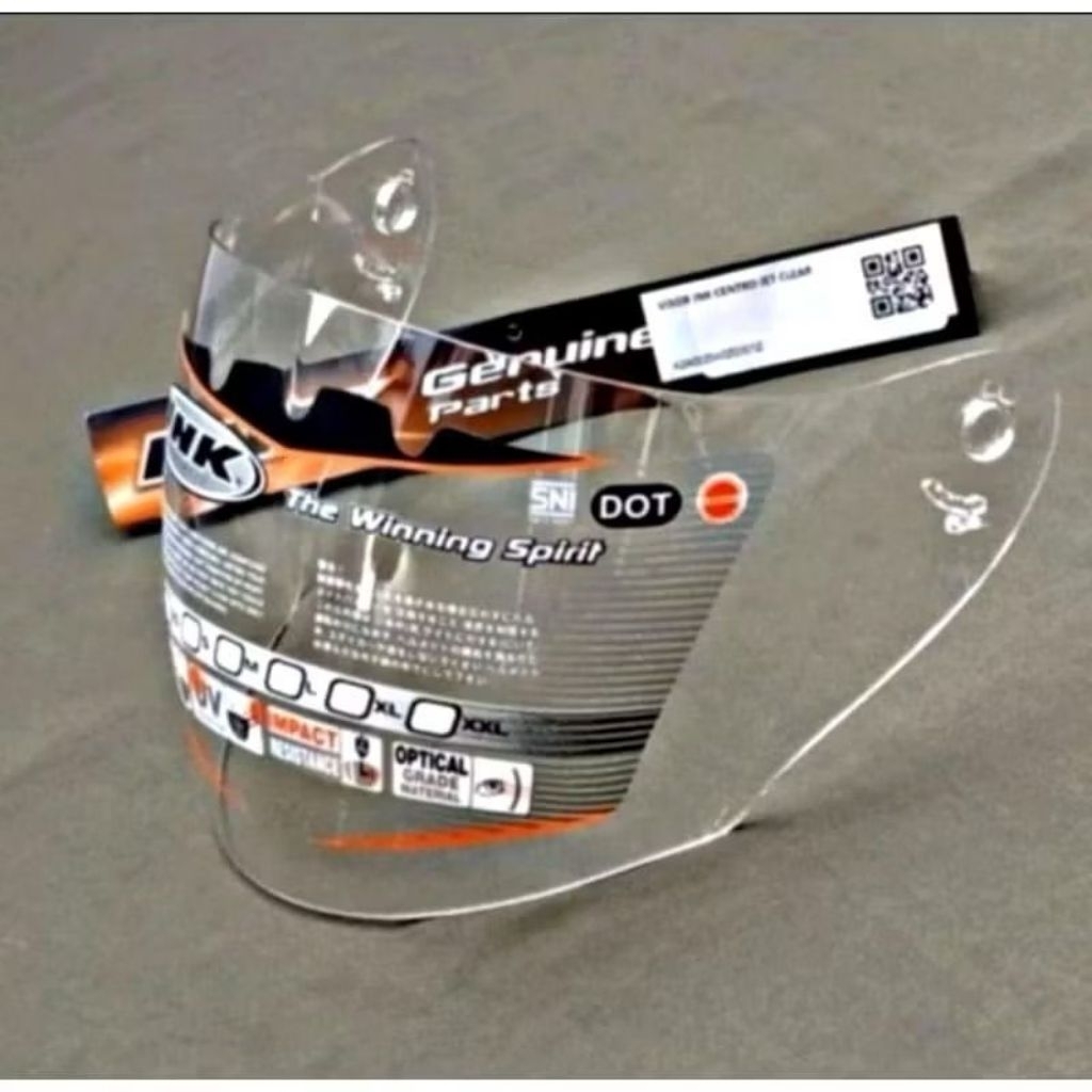 Kaca Helm ink Centro Bening Hitam Rachet