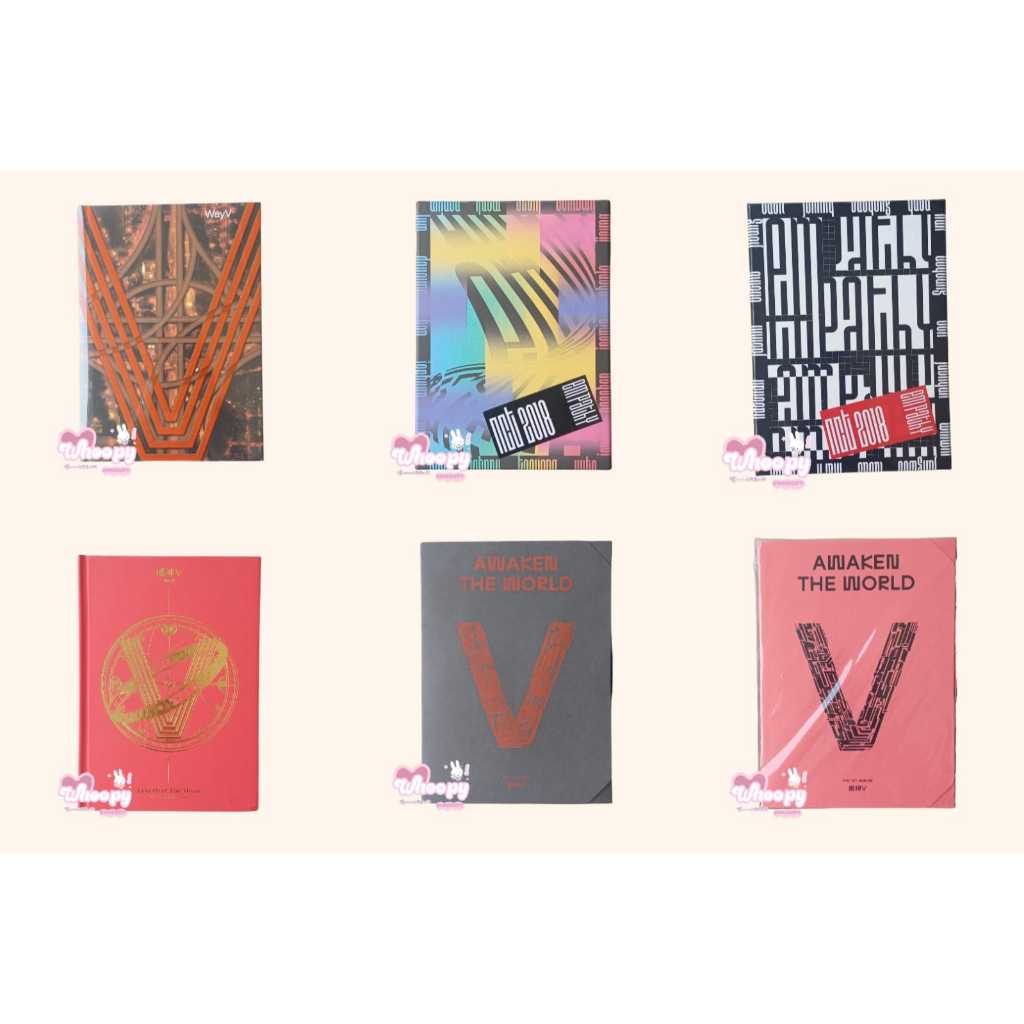 ALBUM ONLY WAYV NCT | take over to the moon sequel totm emphaty kick back