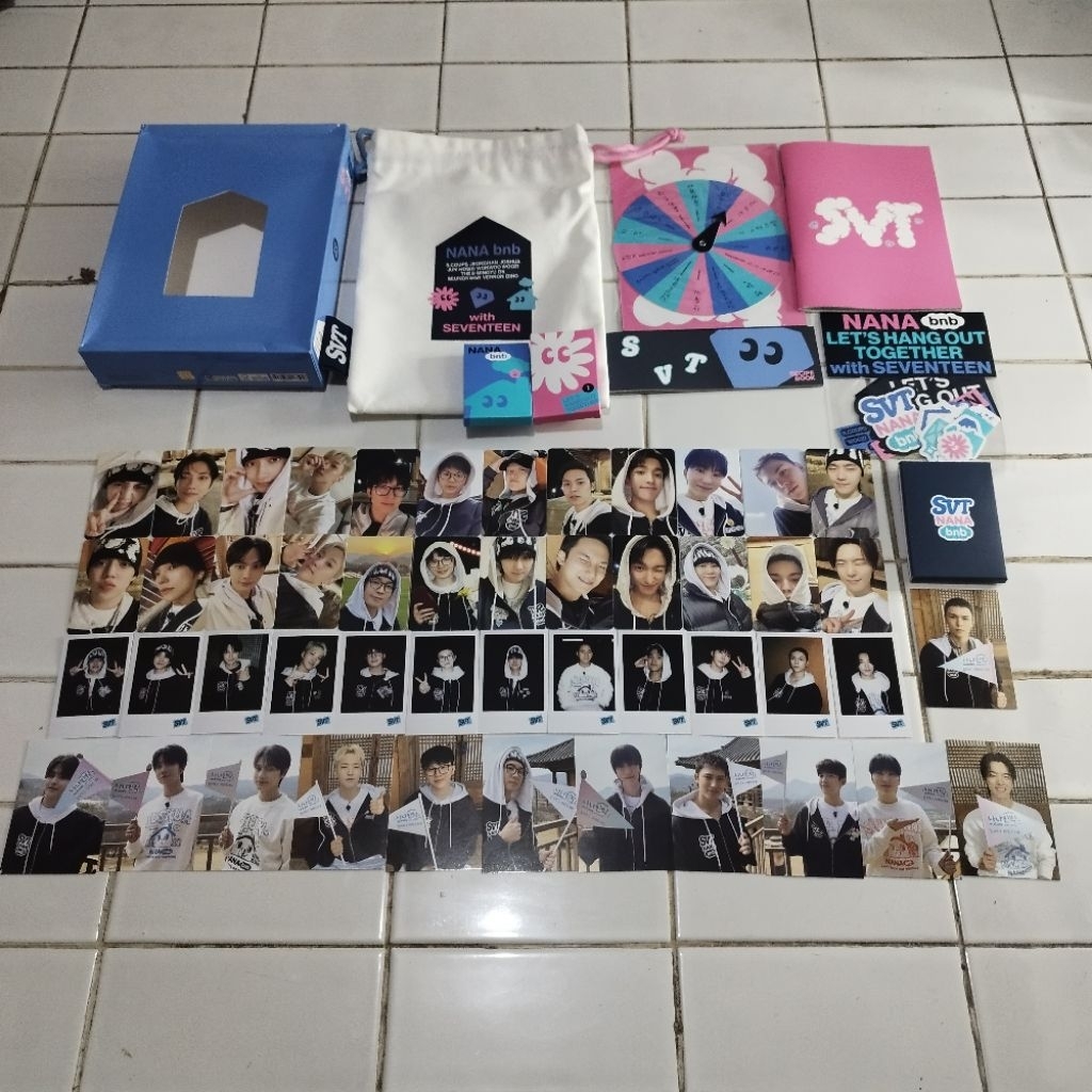[SHARING] SEVENTEEN NANA BNB KIT PHOTOCARD PC INSTANT PHOTO MINI PHOTO POB SCOUPS S.COUPS JOSHUA JUN