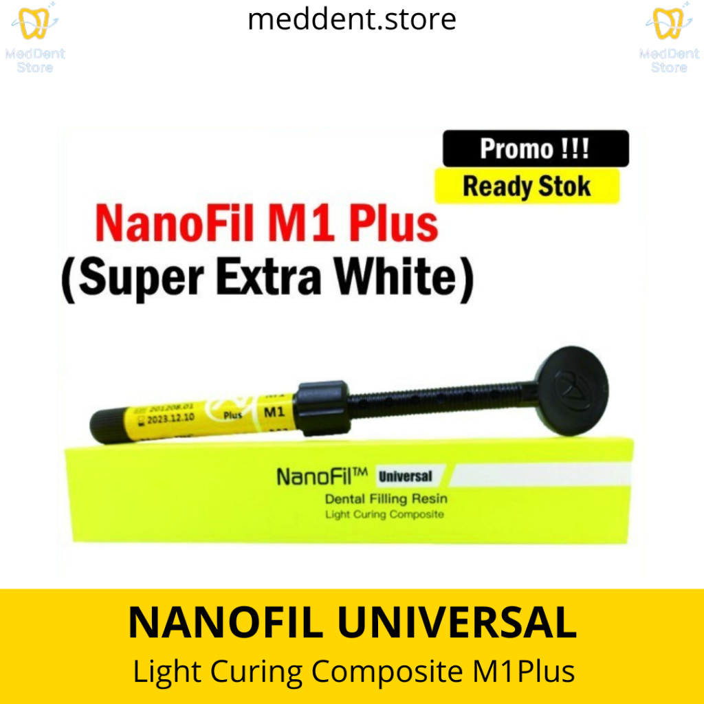 Composite NanoFil Universal Use Veneer M1 Plus (Extra White) 4.5 gr