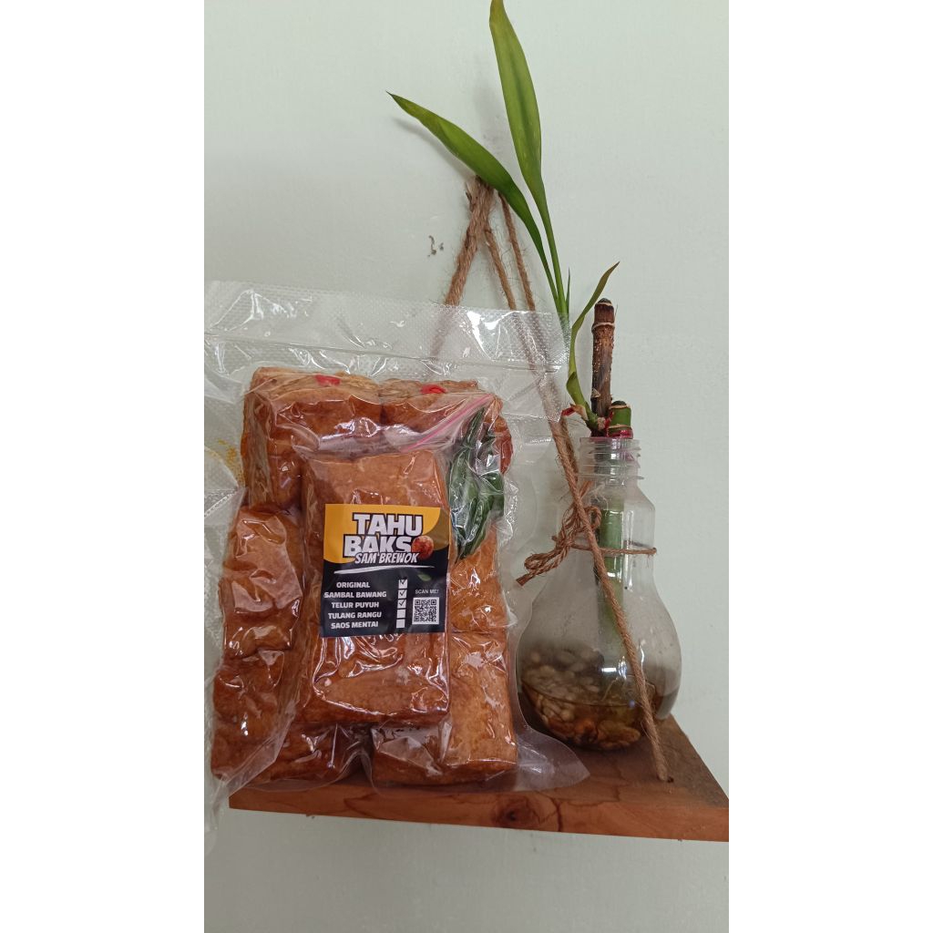 

Tahu Bakso Sam Brewok 2 original, 3 sambal bawang, 3 telur puyuh