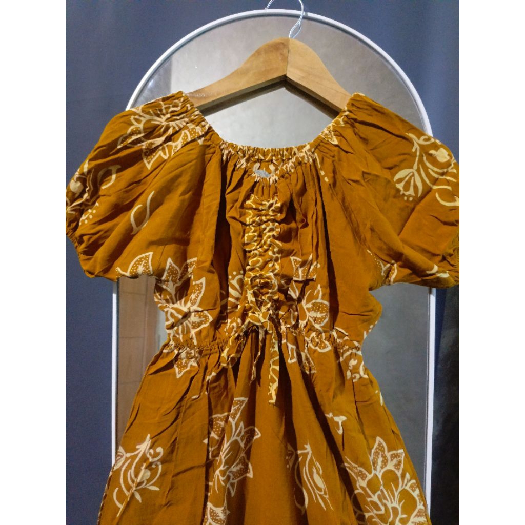 Dress Serut dada Dress kekinian