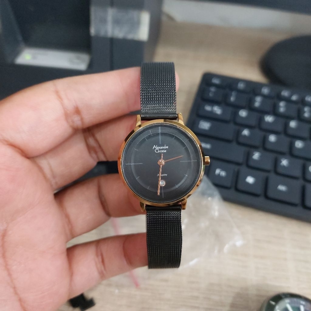 PRELOVED JAM TANGAN WANITA ALEXANDRE CHRISTIE AC 8627 AC8627 ORIGINAL SECOND