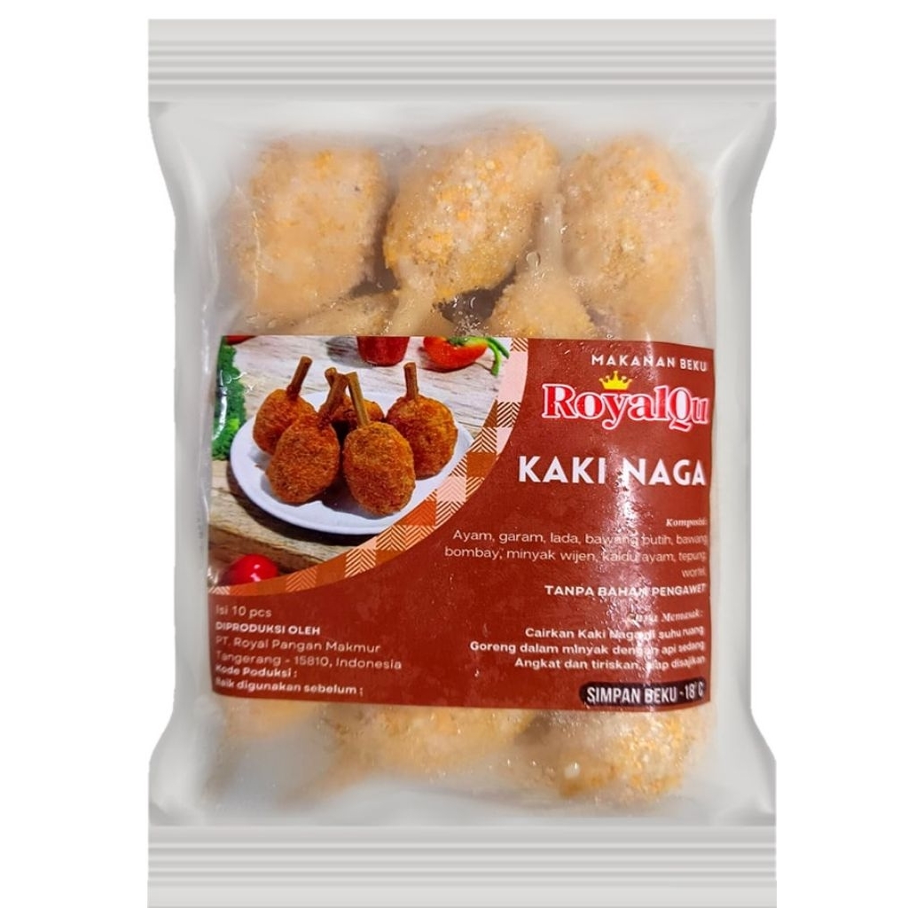 

ROYALQU Kaki Naga Bento Bekal Praktis Frozen Food