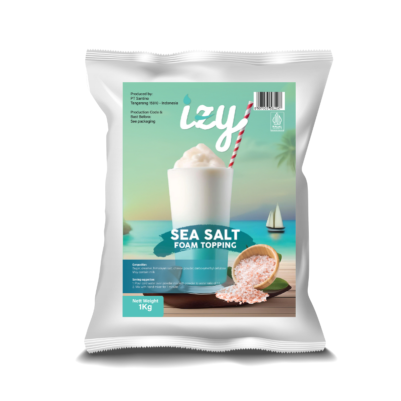 

Izy Sea Salt Foam Topping Premix Powder
