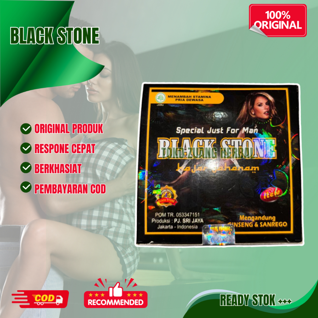 

BLACK STONE ORIGINAL KAPSUL || STAMINA PRIA