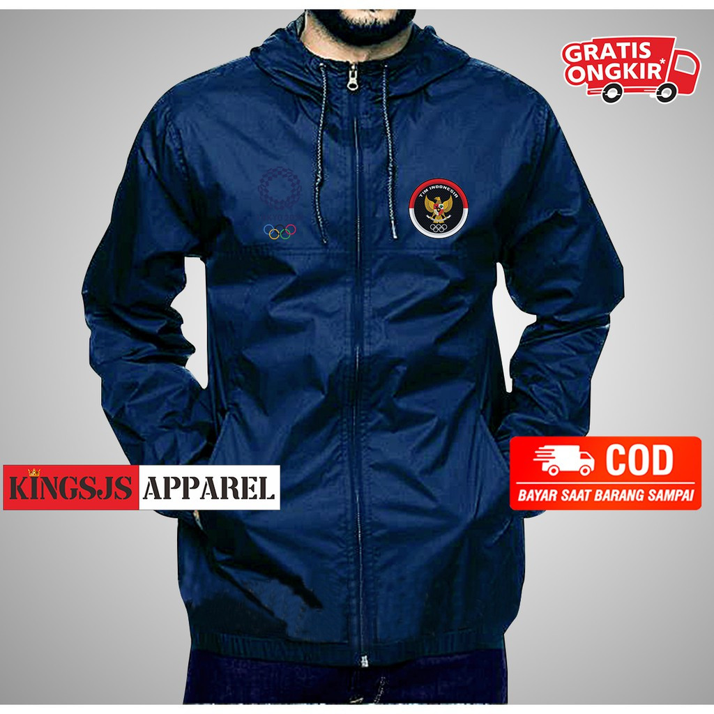 JAKET OLIMPIDE TIMNAS INDONESIA JAKET ELEGANTER JAKET PRIA JAKET WANITA JAKET TRENDI OLIMPIADE 202