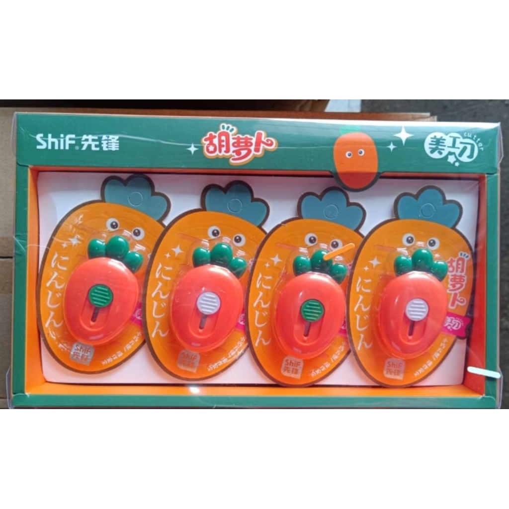 

Cutter Cute Frog 1Box 24pcs || Cutter Lucu Cat || Cutter Motif Buah