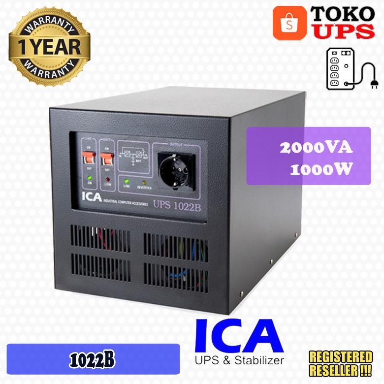 UPS ICA 1022B 2000VA / 1000 Watt