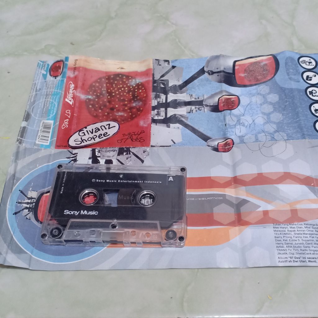 kaset pita Sheila On 7 - 07 Des